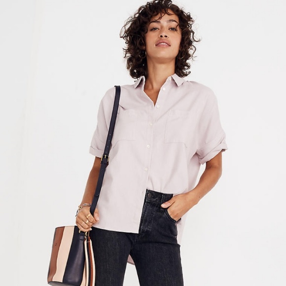 madewell flannel courier shirt